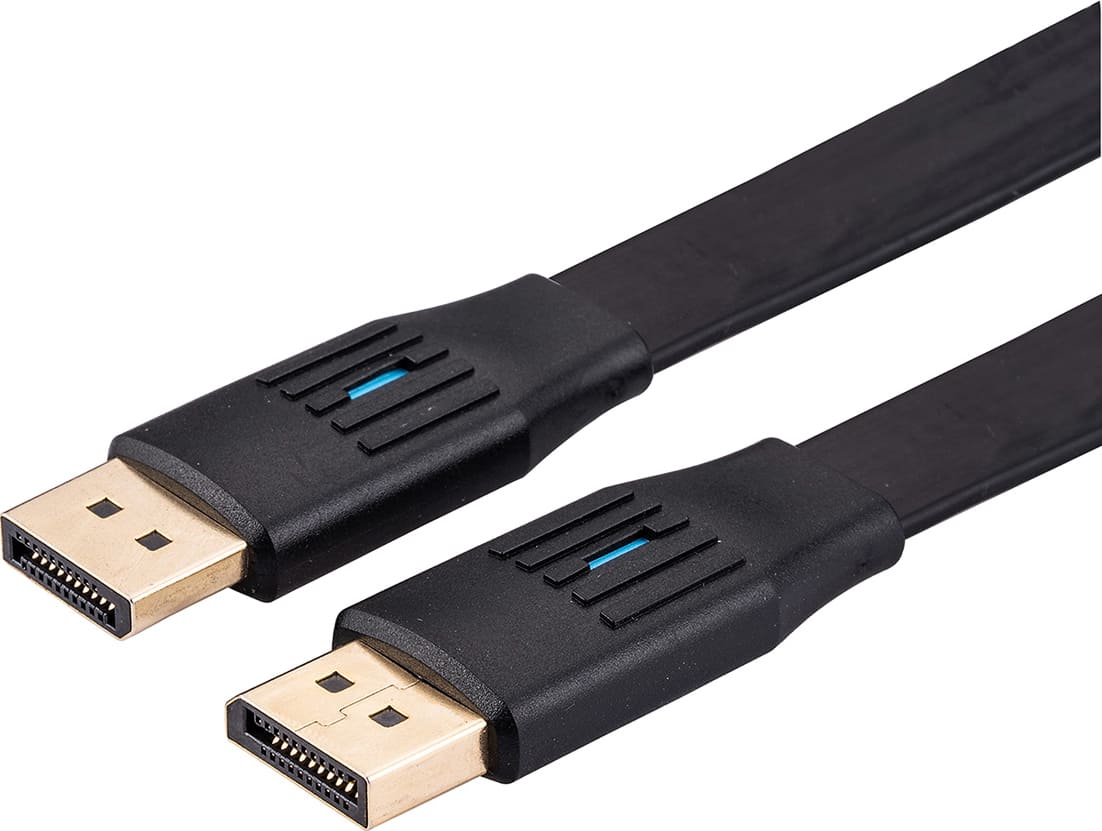 Kabelis DisplayPort , v1.4, DP-DP, plakans