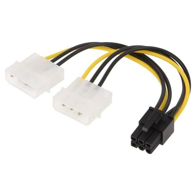 Kabelis Gembird 4Pin Molex x2 -