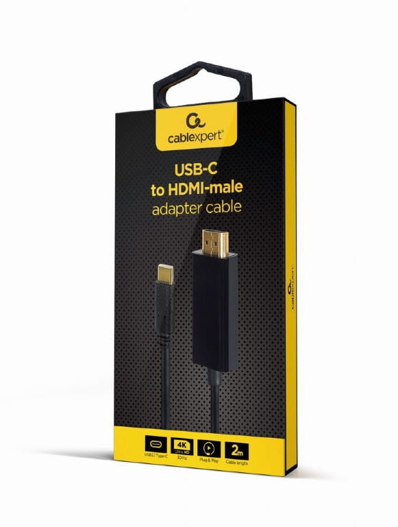 Kabelis Gembird USB Type-C Male -