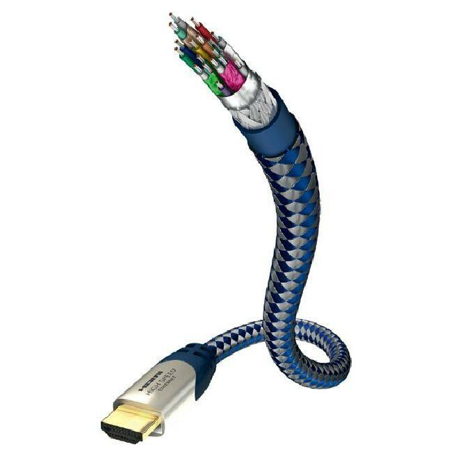 IN-AKUSTIK Kabelis HDMI-HDMI spraudnis 10m (HDMI