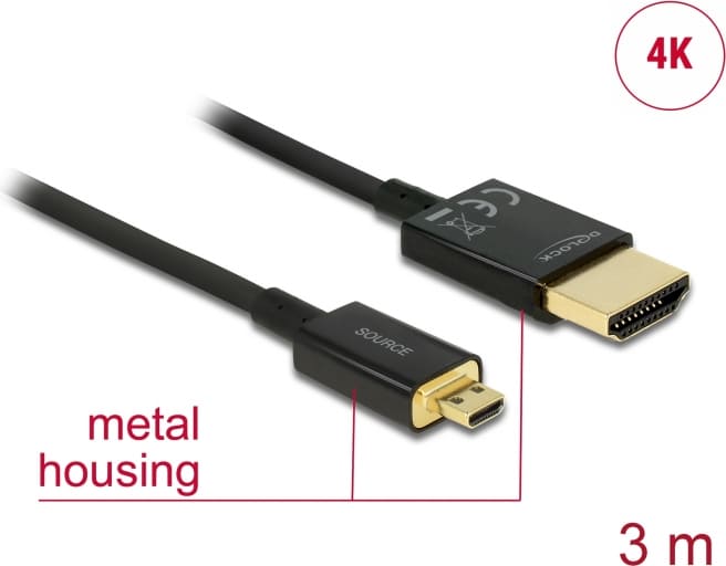 Kabelis HS HDMI ar tīklu, A