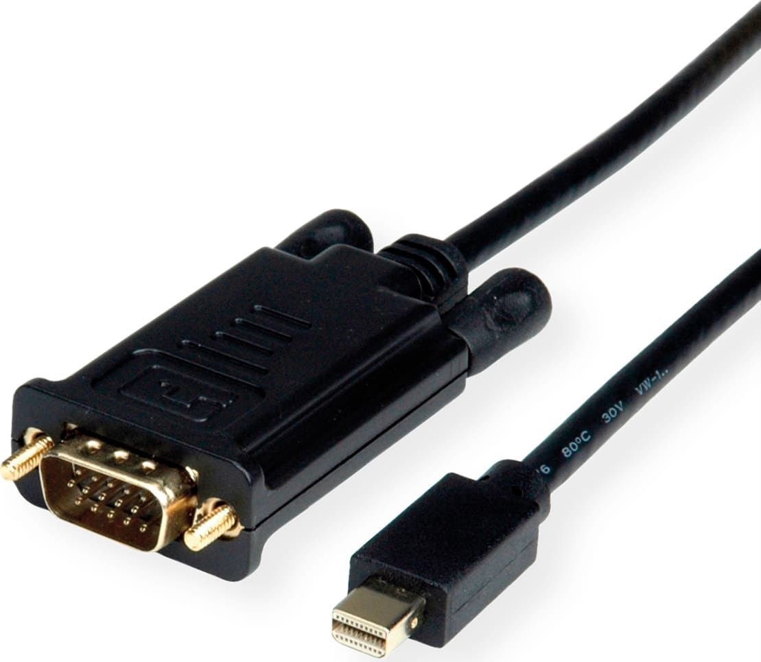 Kabelis MiniDisplayPort - VGA, Mini DP