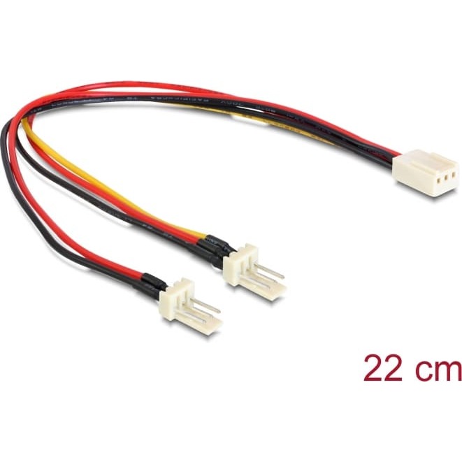 Kabelis Molex 3pin F > 2