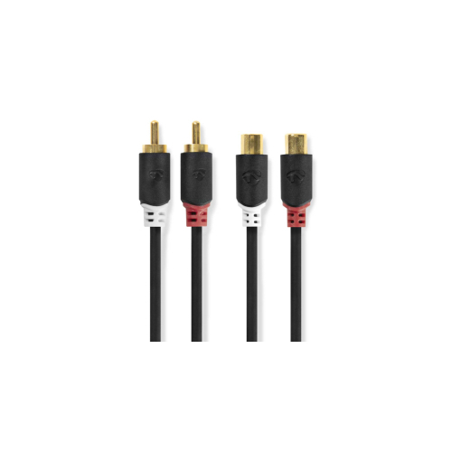 Kabelis Nedis 2x RCA - 2x