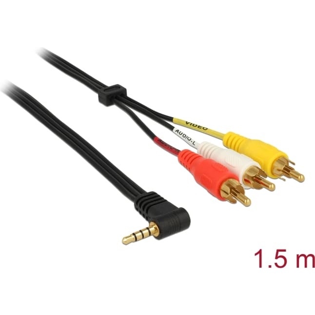 DELOCK Kabelis Stereo jack 3.5mm