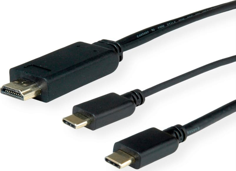 Kabelis TypeC > HDMI + TypeC