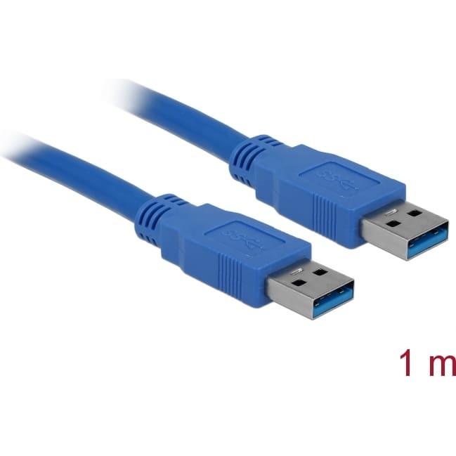 Kabelis USB 3.0-A M/M 1m
