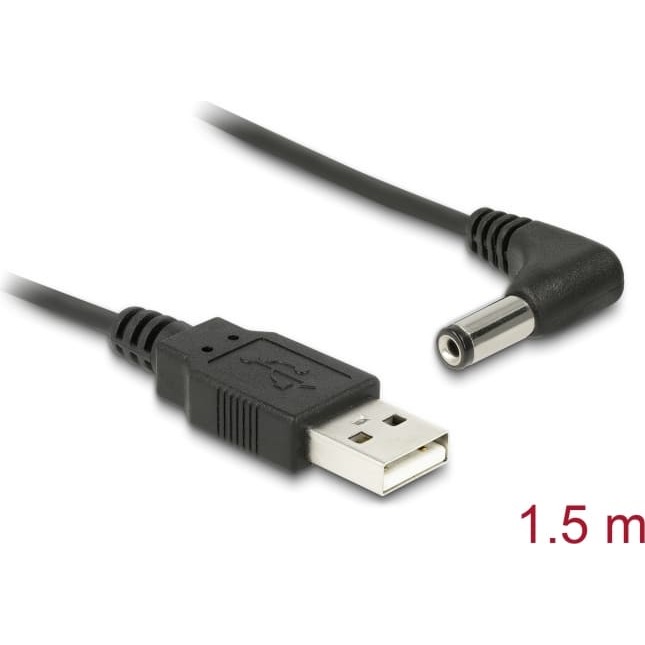 DELOCK Kabelis USB barošana > DC