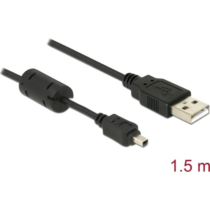 Kabelis USB miniB 4PIN M -
