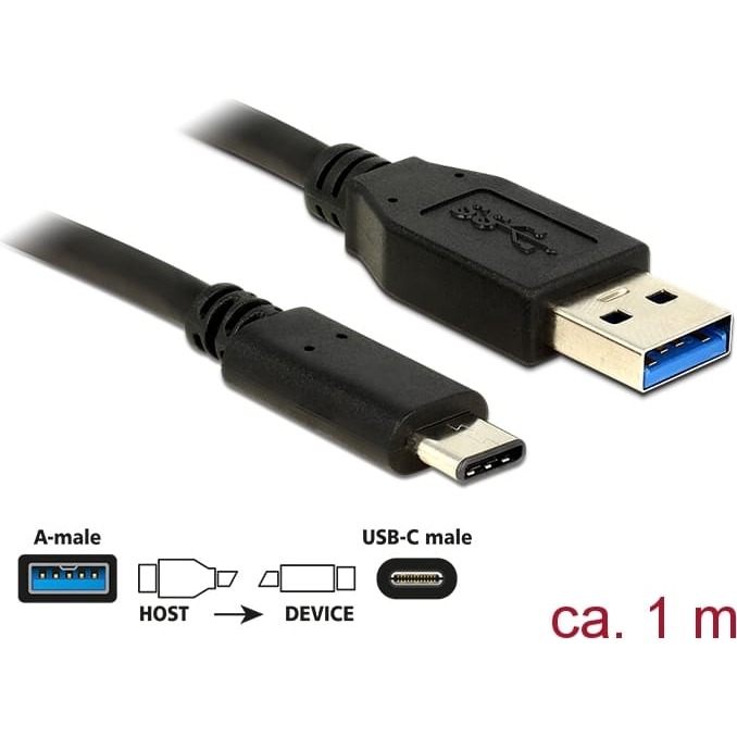 DELOCK Kabelis USB3.1 Gen2 AM