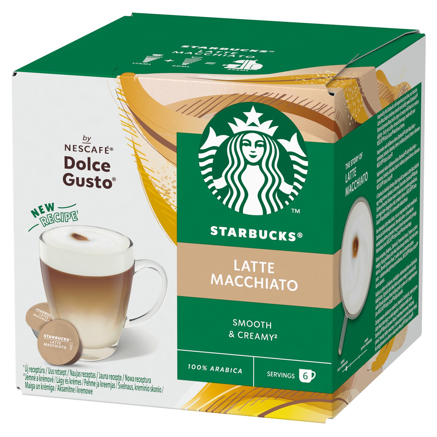Kafijas kapsulas STARBUCKS Dolce Gusto Latte