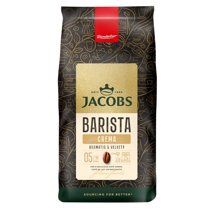 Kafijas pupiņas JACOBS Barista Crema, 1kg