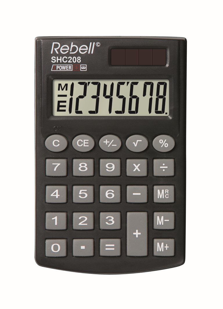 Calculator pocket Rebell SHC208 | 121RESHC208