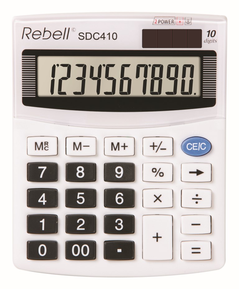 Calculator Semi-Desktop Rebell SDC410 | 121RESDC410