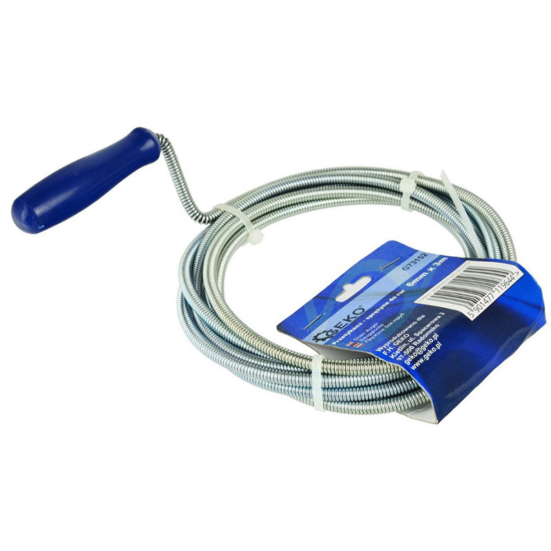 Geko Kanalizācijas tīrīšanas trose 6mm x