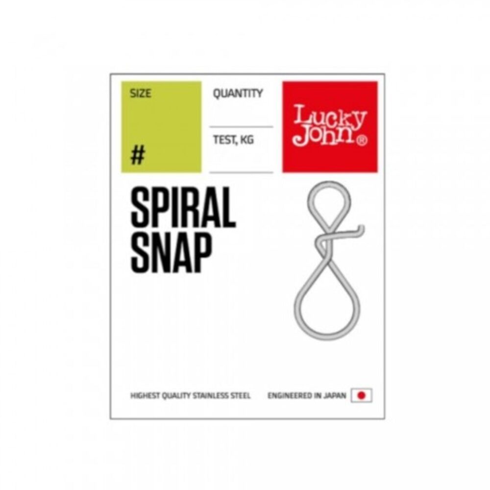 Karabīne Lucky John SPIRAL SNAP, 001