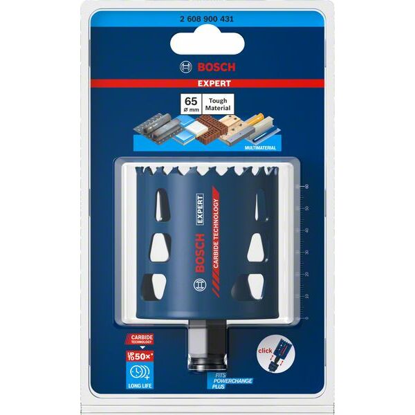 Bosch Powertools Karbīda caurumzāģis Tough Material