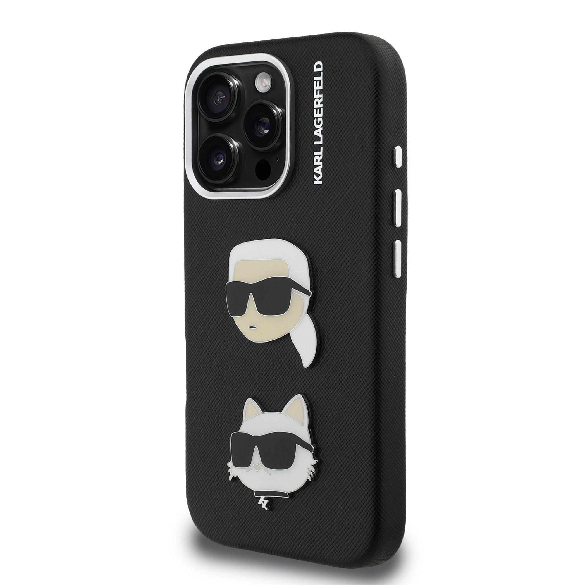 Karl Lagerfeld Grained PU K&CH Heads