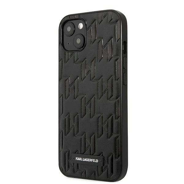 Karl Lagerfeld KLHCP13SMNMP1K Monogram Plaque Hardcase
