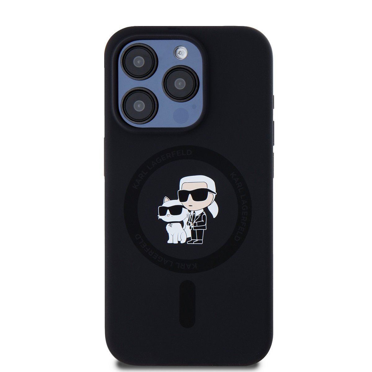 Karl Lagerfeld Silicone Karl&Choupette MagSafe case