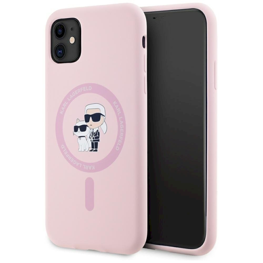 Case Karl Lagerfeld Silicone             Karl&Choupette MagSafe
