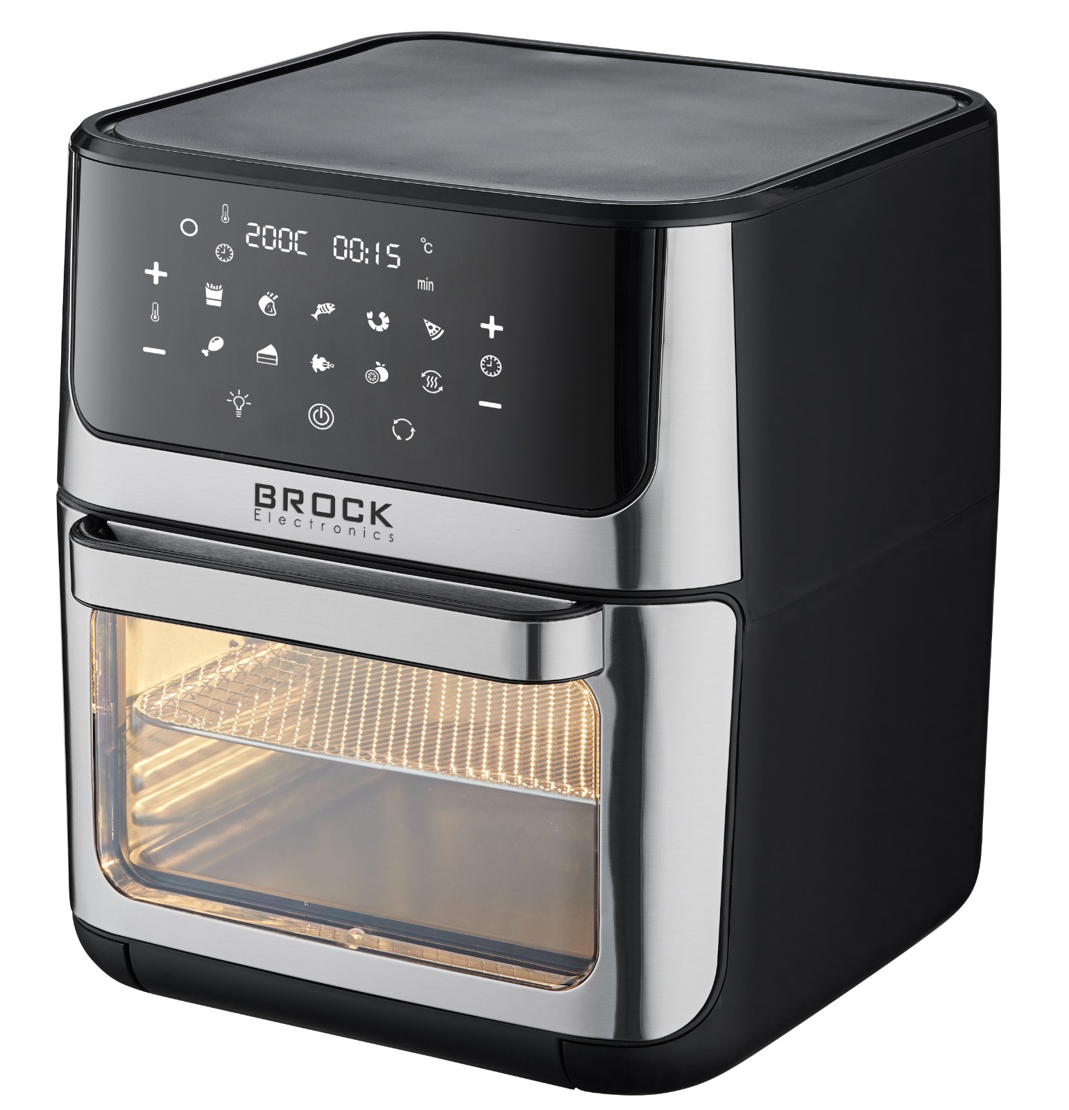Brock Electronics Karstā gaisa krāsns-fritieris BROCK