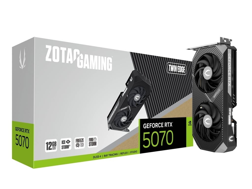 ZOTAC Karta graficzna GeForce RTX 5070
