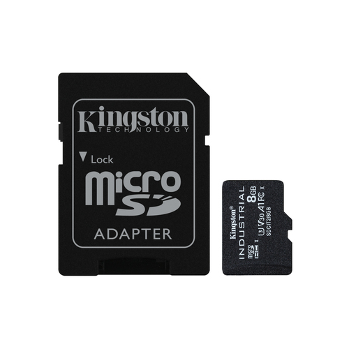 KINGSTON 8GB microSDHC Industrial C10 |