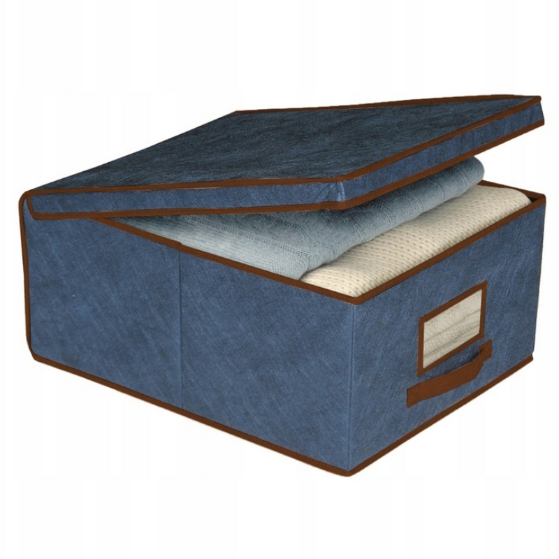 ORDINETT Kaste auduma 50x40x25cm Blue |