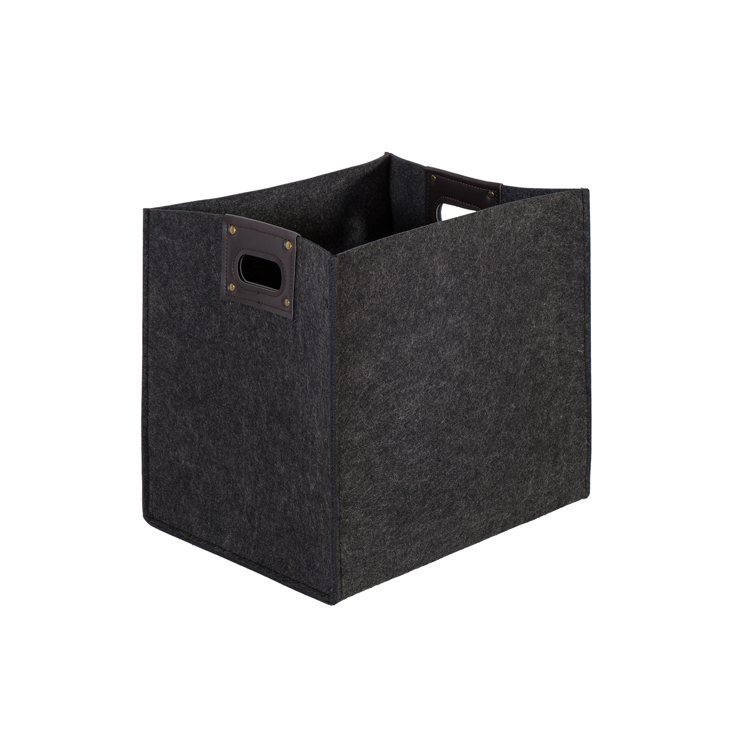 Kaste MAX FELT-2, 36x28x35cm, tumši pelēka