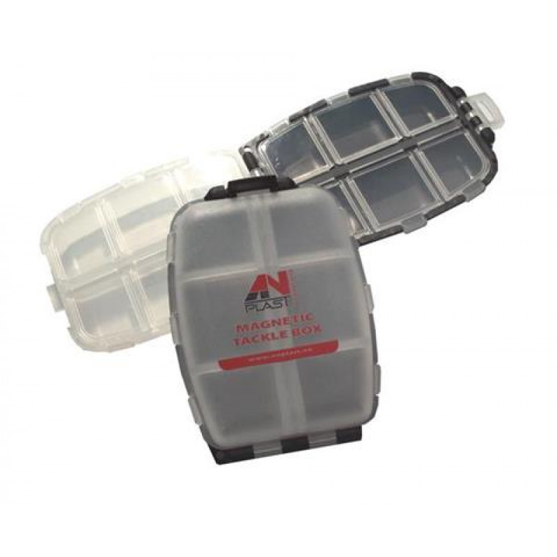 Anplast Kastīte ar magnetu (caursp.+melna)