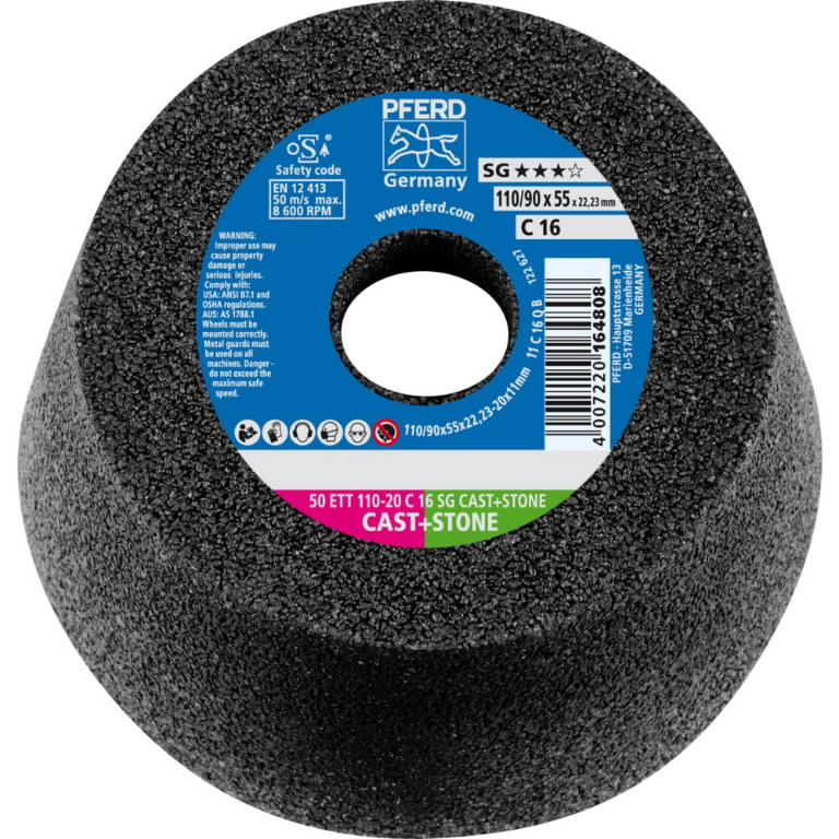 Kausveida disks 110x20mm C16 SG CAST+STONE