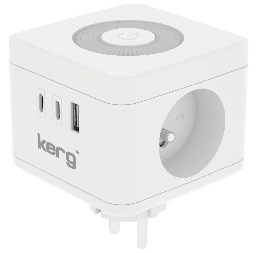 Inne KERG Smart 2-socket power cube