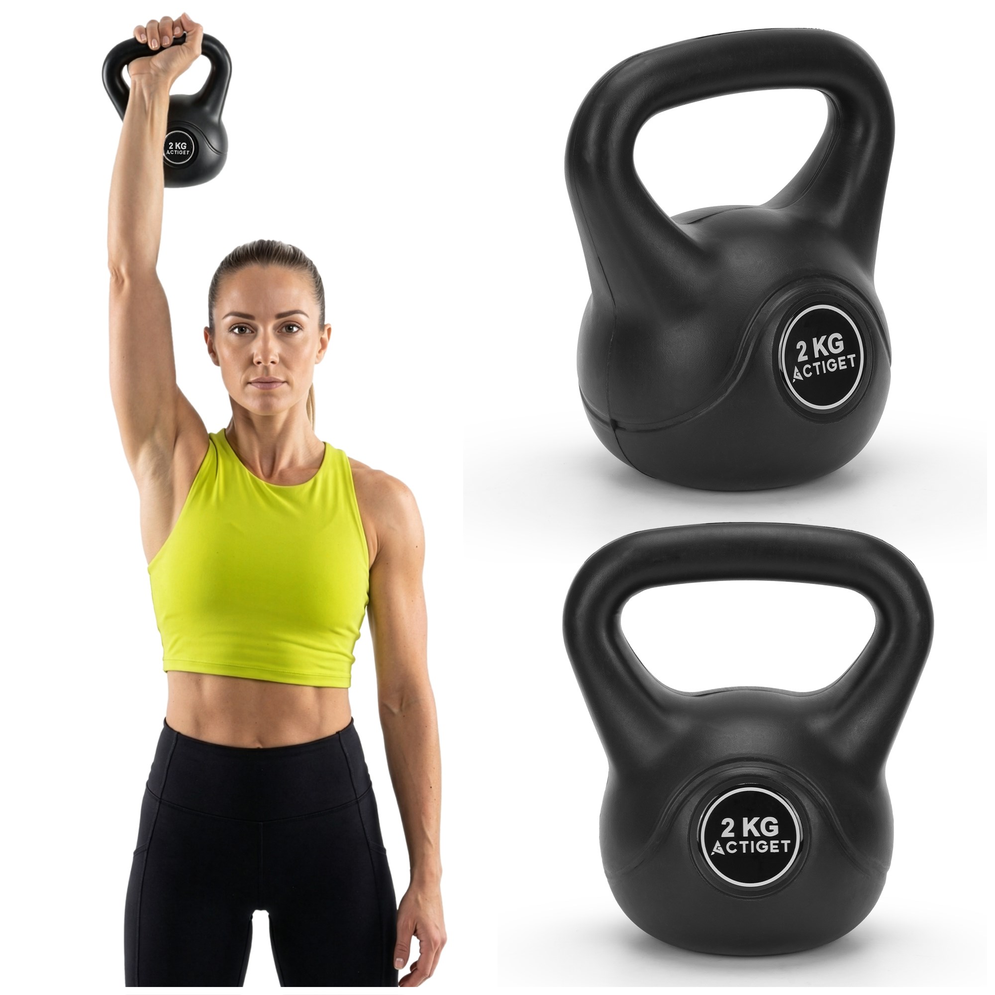 Springos Kettlebell svaru bumba 2 kg