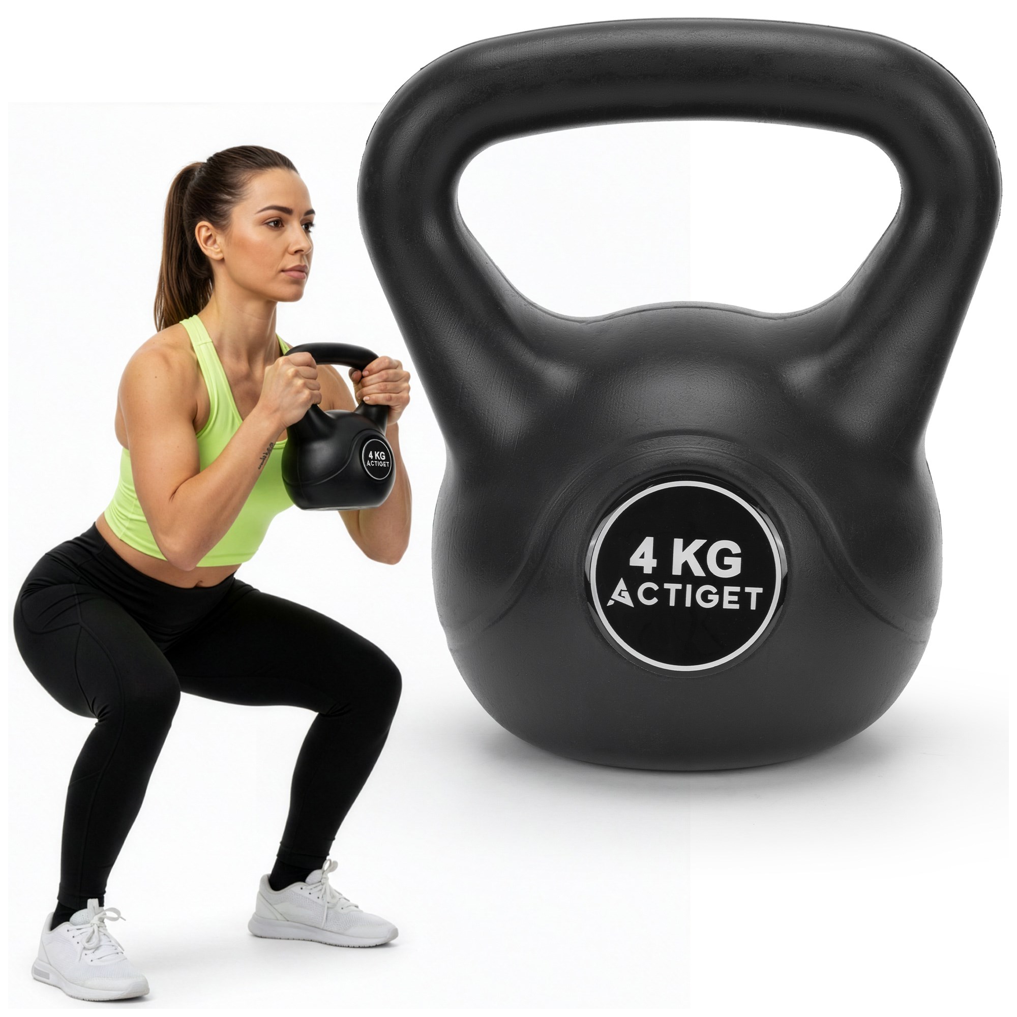 Springos Kettlebell svaru bumba 4 kg