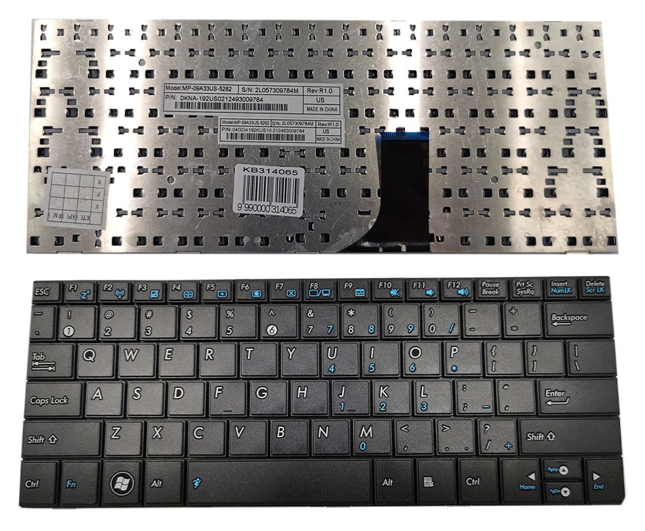 Keyboard ASUS: EEE PC 1001, 1001PXD