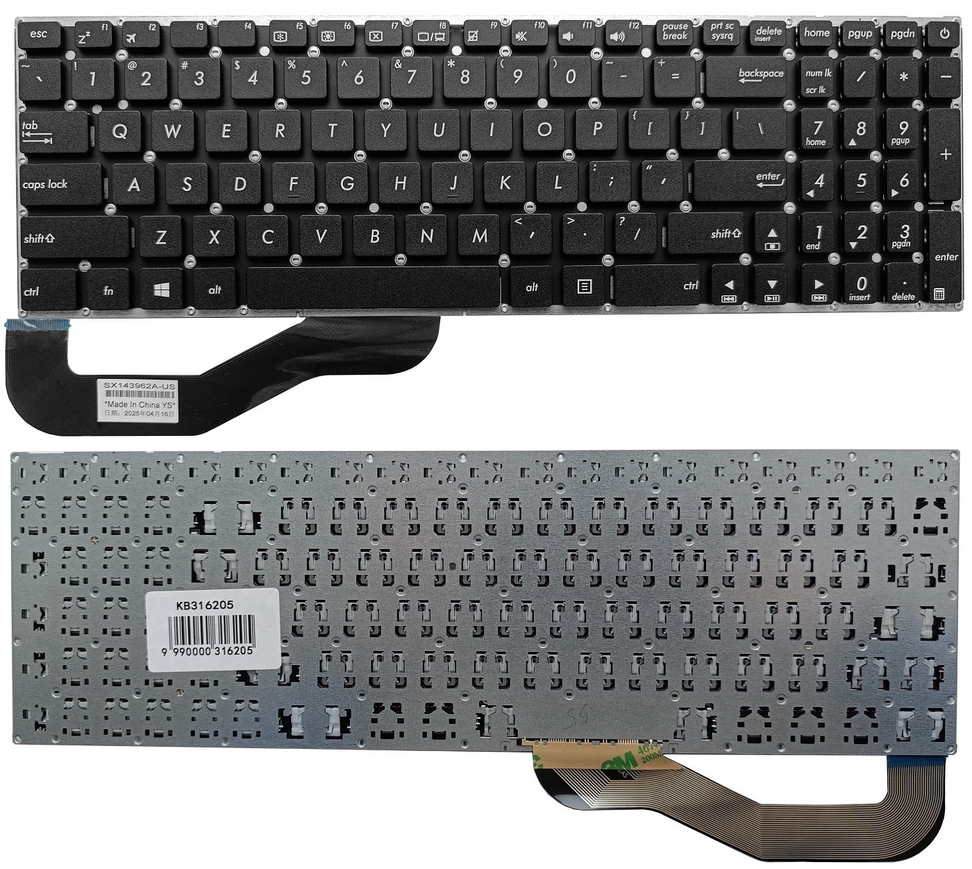 Keyboard ASUS R540, A540, K540, X540