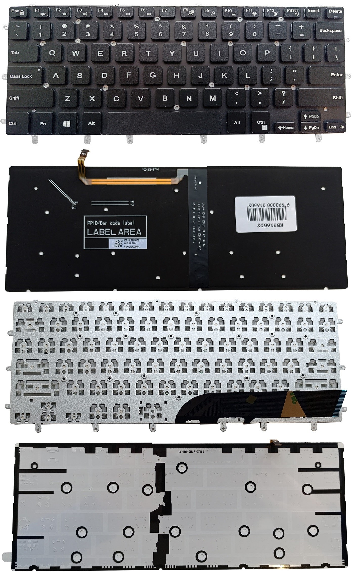 Keyboard DELL Inspiron 7558, 7568, XPS