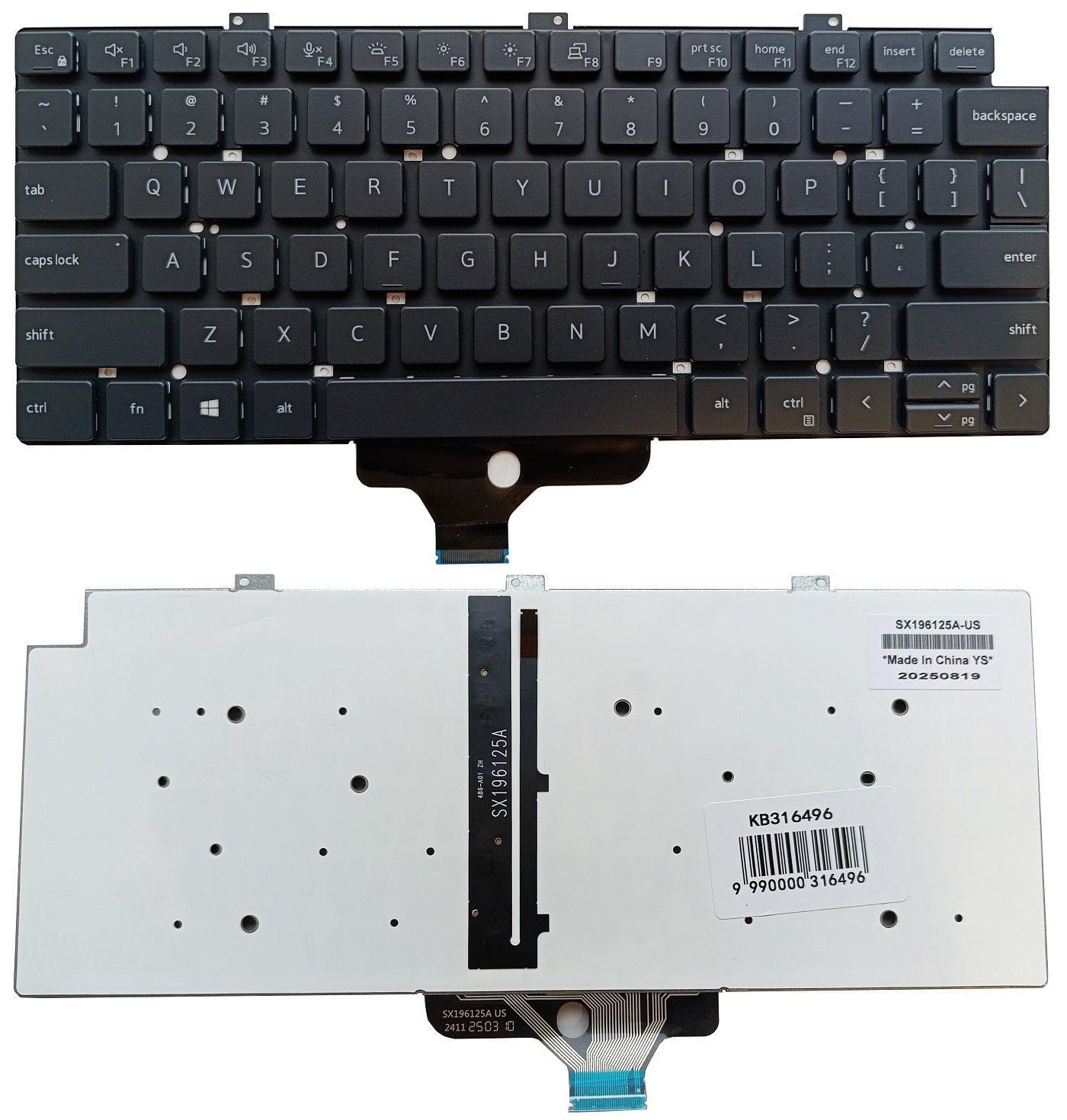 Keyboard DELL Latitude 5320, 5330, 5340