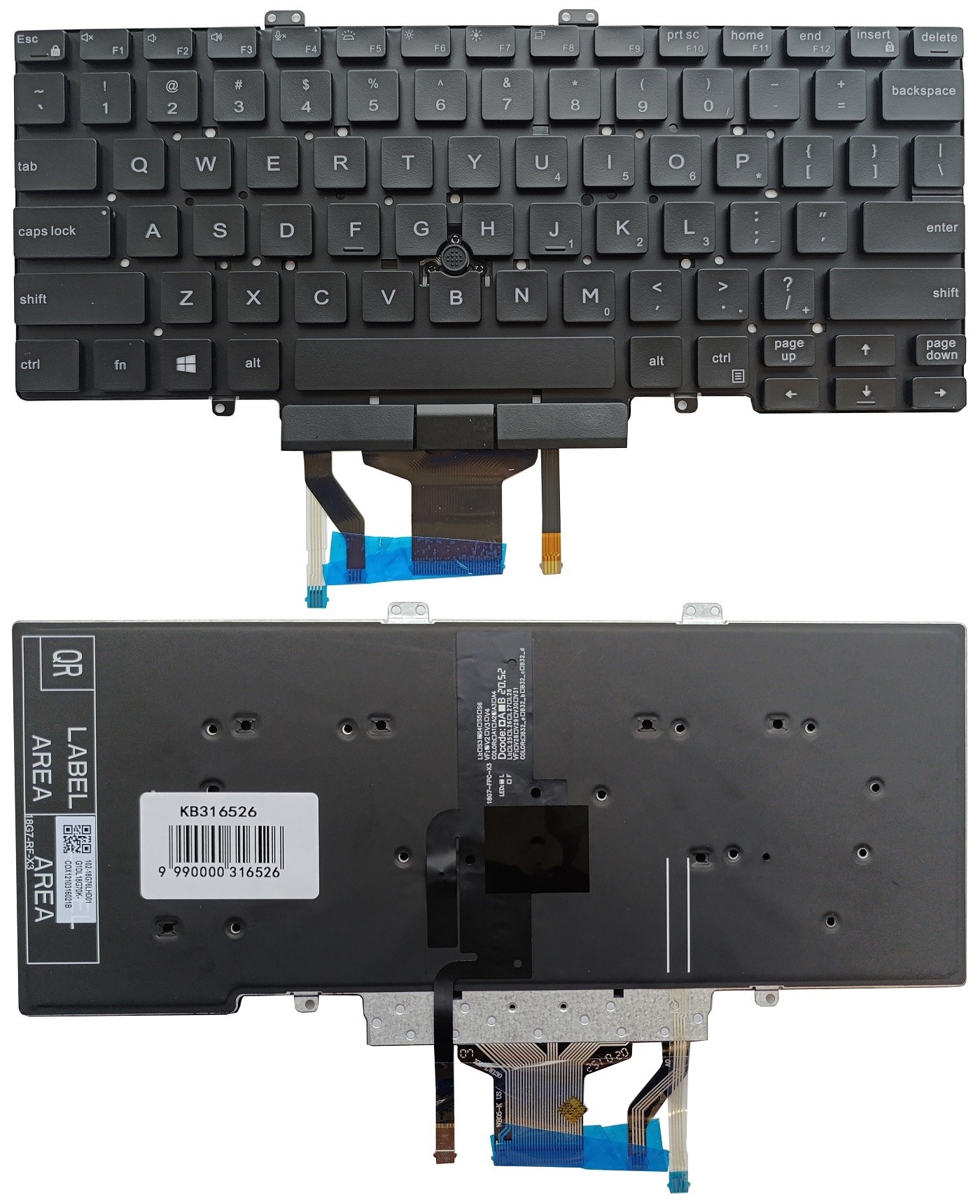 Keyboard DELL Latitude 5400, 5401, 5410