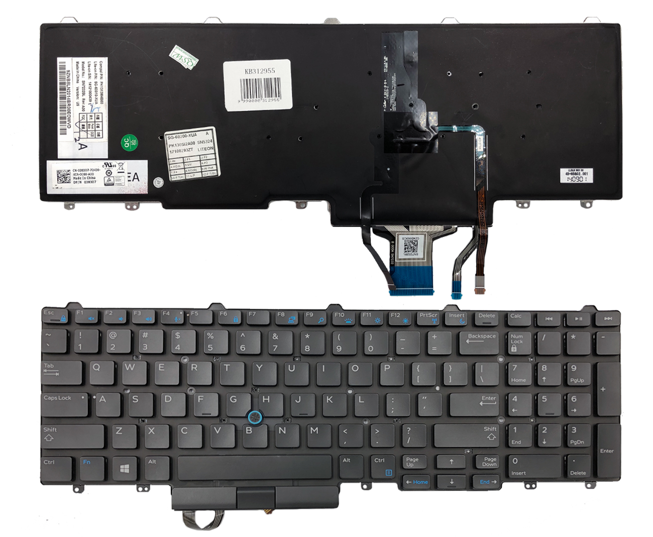 Keyboard Dell: Latitude E5550, 5580 /