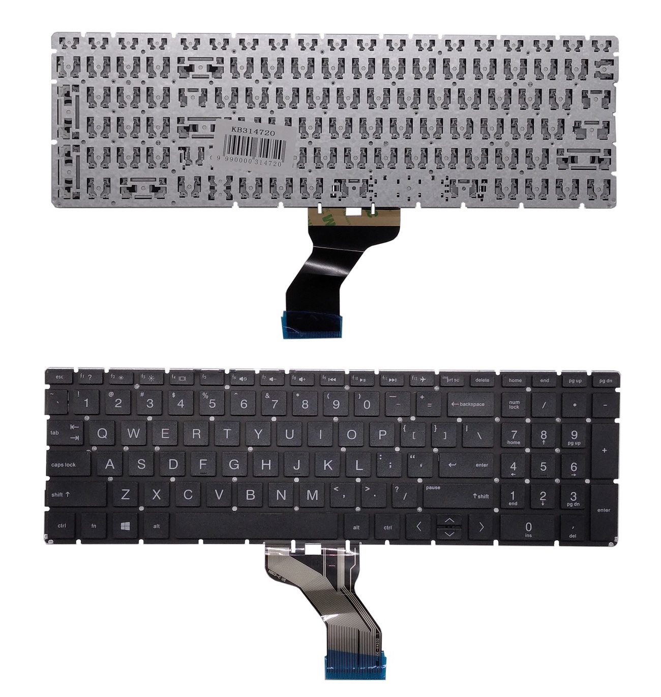 Keyboard HP 255 G8, without frame