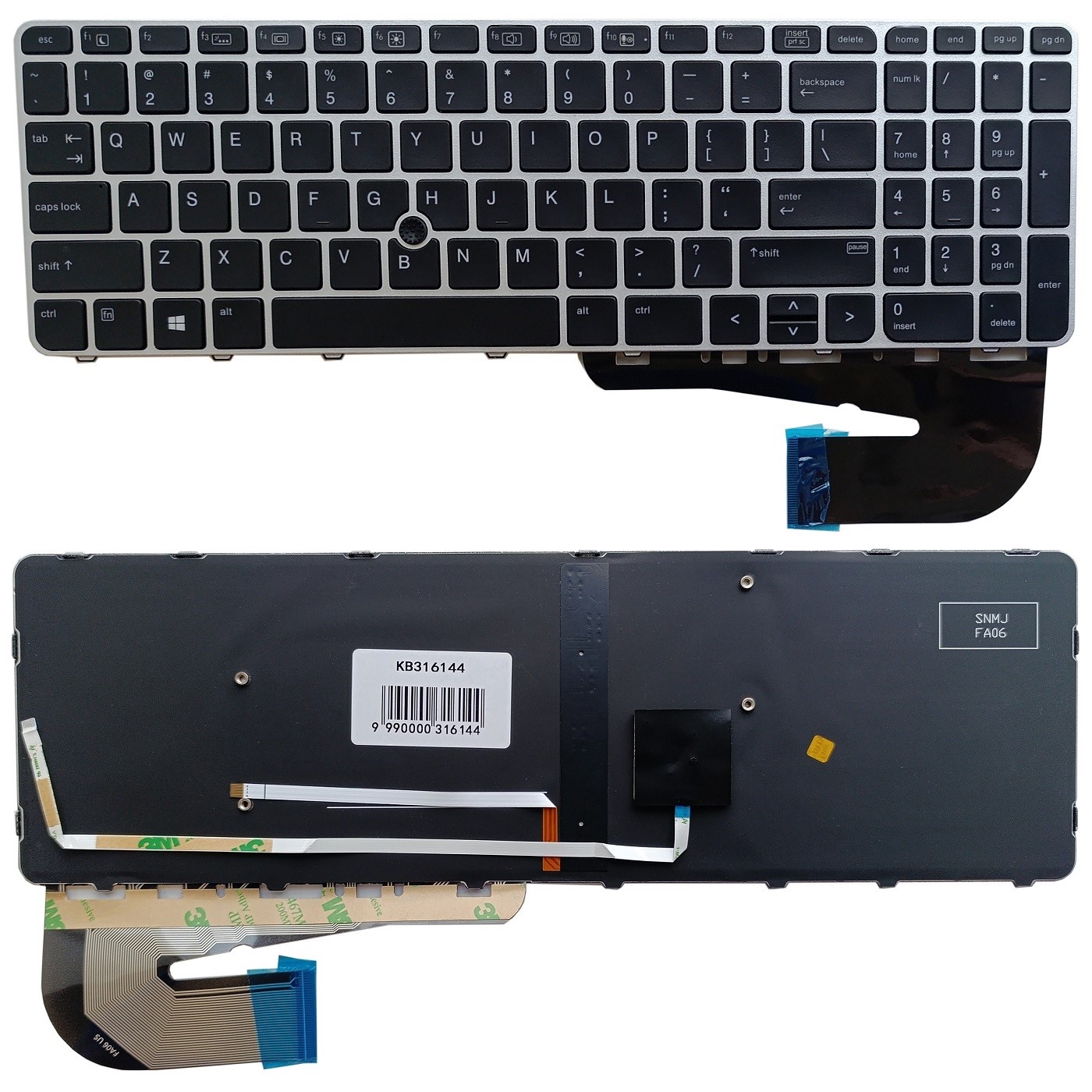 Keyboard HP EliteBook 850 G3, ZBook