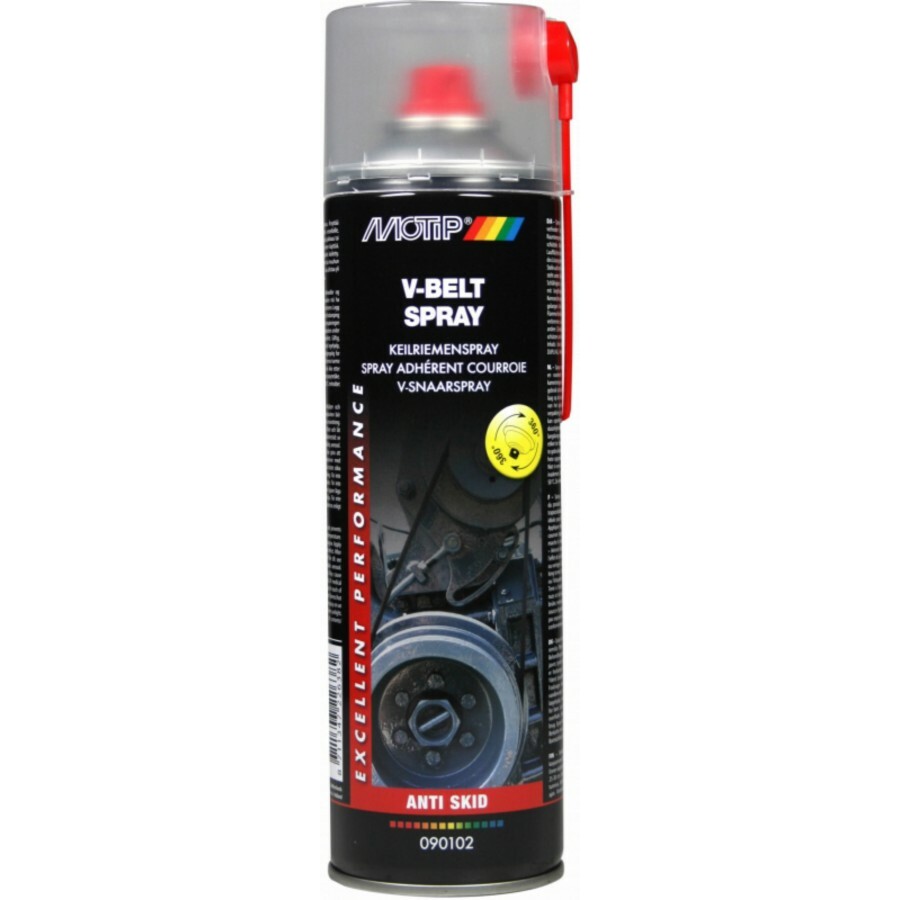 Siksnas berzes palielinošais aerosols V-Belt Spray