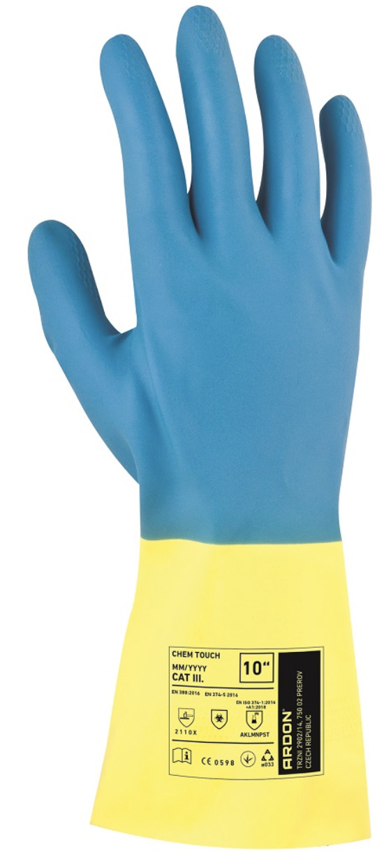 ARDON Ķīmiskie cimdi CHEM TOUCH 8izm