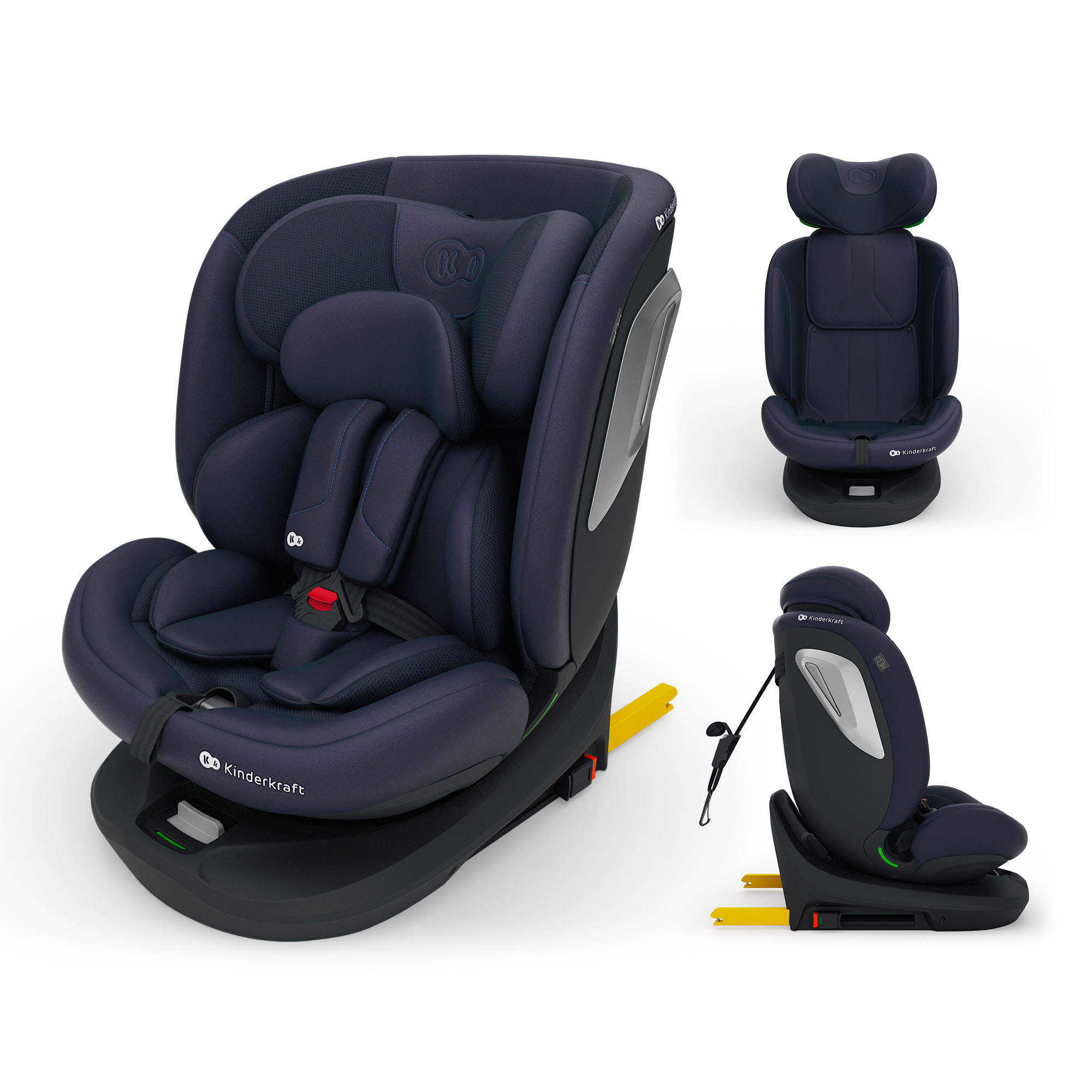 KINDERKRAFT autokrēsls I-GROW 2 PLUS, 40-150