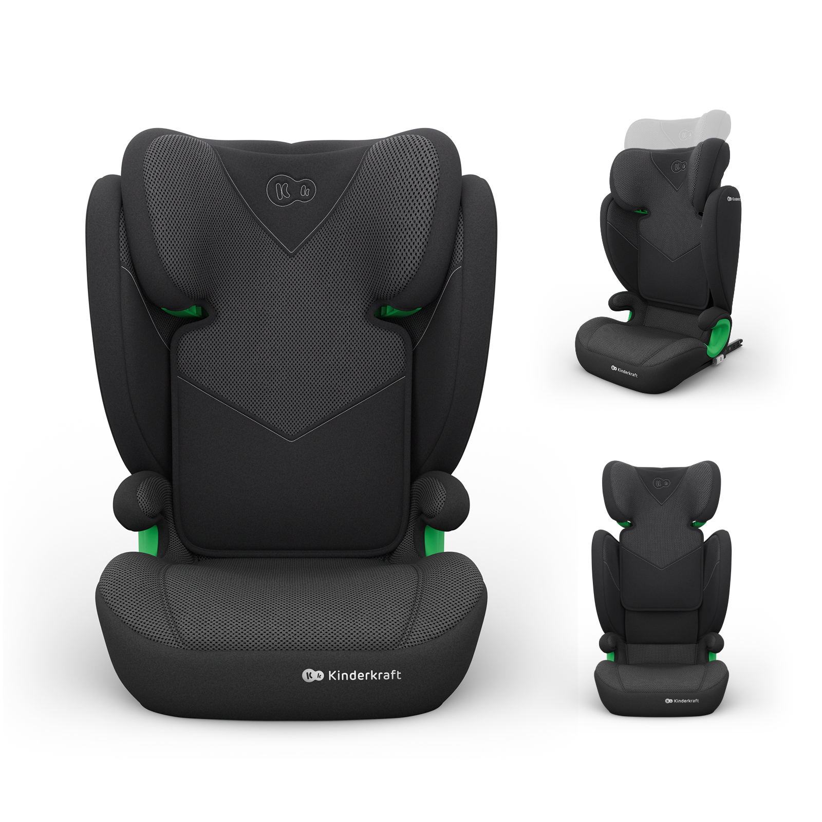 KINDERKRAFT autokrēsls JUNIOR FIX 2 PLUS