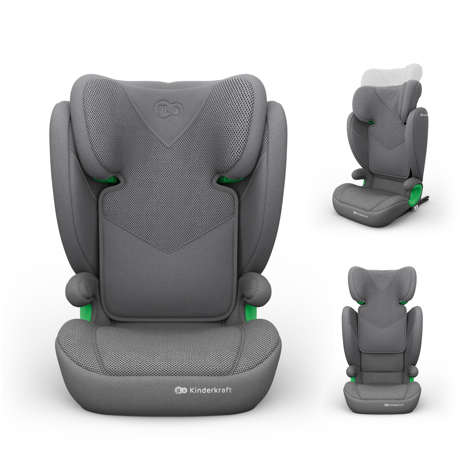 KINDERKRAFT autokrēsls JUNIOR FIX 2 PLUS