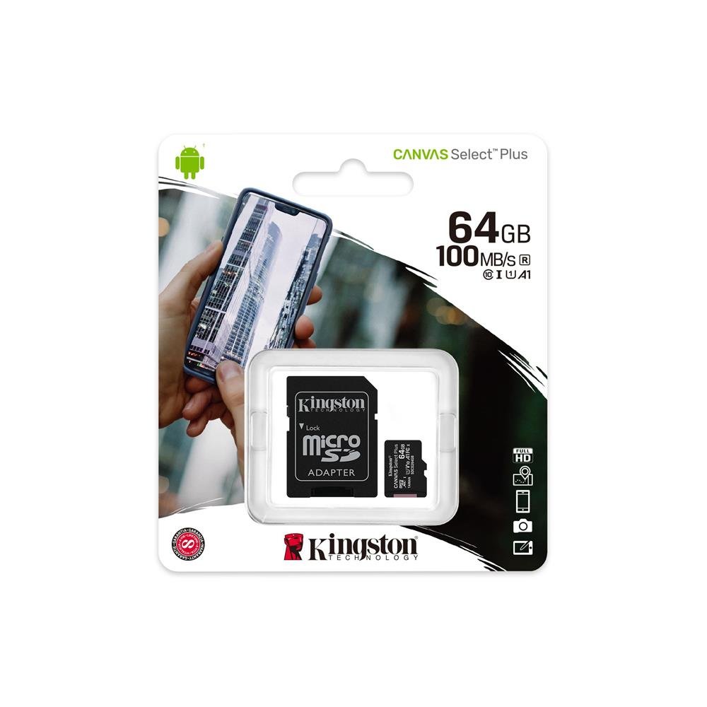 Kingston Canvas Select Plus UHS-I 64