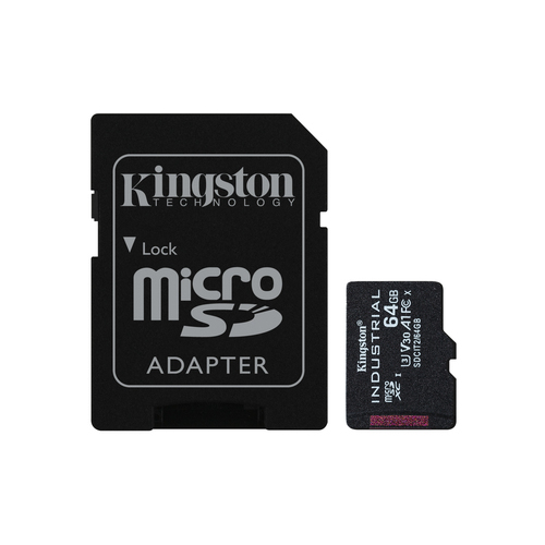 Kingston Industrial MicroSDXC karte 64 GB